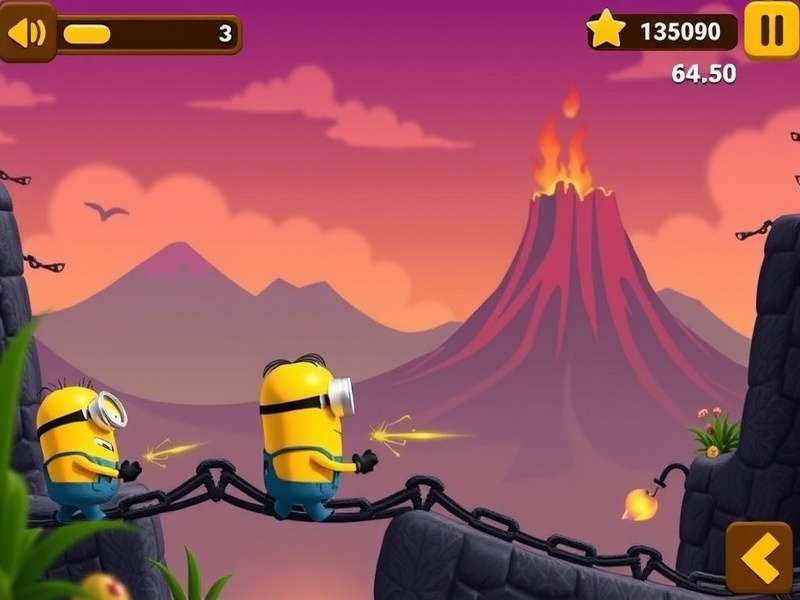 Minion Volcano Voyage Indian Version Features